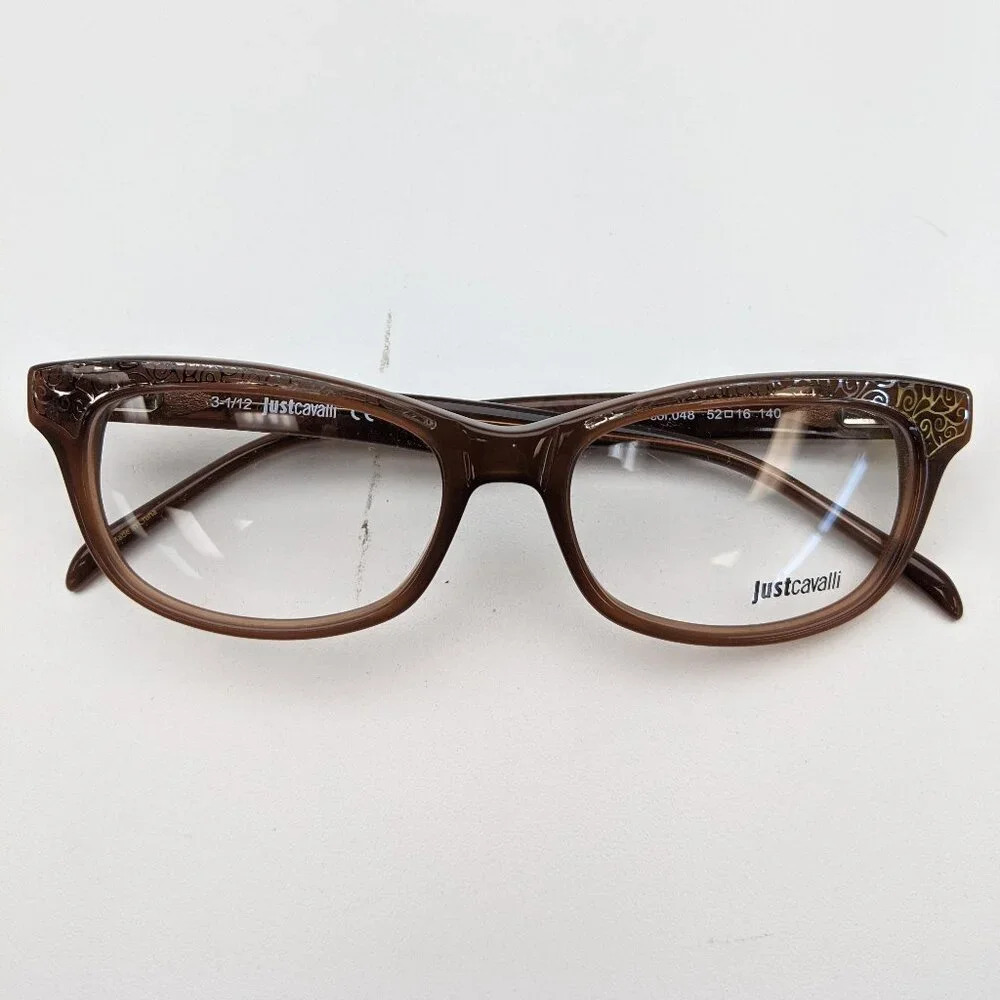 🕶️ Just Cavalli JC0467 col.048 Cat Eye Eyeglasses 52/16-140 / JLE549🕶️